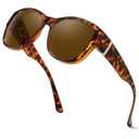 FIMILU Polarized Fit Over Glasses Sunglasses for Women, Trendy Sun Glasses UV400 Protection for Daily Outdoor