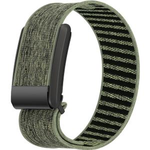 Ultra Soft Whoop 4.0 Band, Breathable Nylon Straps for Men Women, Replacement Wristband for Whoop 4.0 Wearable Health, Fitness & Activity Tracker, Comfort and Durability (Moss Green)
