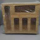 9 IN 1 Bamboo Foil and Plastic Wrap Organizer for Kitchen Drawer, Plastic Bag Organizer Organization and Storage, Food Storage Bag Organizer with Labels for Quart Gallon Snack Sandwich Bag (Natural)