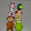 Jalousie Multipack Dog Squeaky Toys Strong Almost Indestructible, with Added Liner for Longer Play Dog Chew Toys (Medium Size - 6 Pack Assorted Animals)