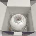 POCOCO Galaxy Star Projector for Bedroom with Replaceable Optical Film Discs, Home Planetarium Night Light Projector with High-Definition Soft Light for Relax, Study, and Meditate, Stress Relief Gifts (White)