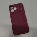 Miracase Magnetic for iPhone 17 Pro Max Case, Compatible with MagSafe, Integrated Silicone Camera Control Cover, 3.0mm Thicken Shockproof Drop Protection Phone Case for 17 ProMax, Wine Red