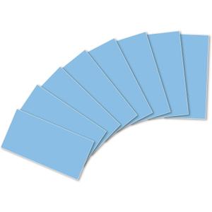 100-Pack Peel and Stick Backsplash Soft Blue Subway Tile Stickers, Upgraded Durable 3" x 6" PVC Stick on Wall Tile for Kitchen, Bathroom, Fireplace