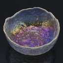 Glass Nail Soaking Bowl, Nail Polish Remover Bowl Finger Soaking Spa Bowl, Nail Art Remover Soak Soaker Treatment Tools for Fingernail Toenail Caring Polish Removal (Multi-colored)