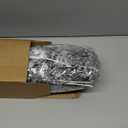 18 Pack 3 Styles 17 Inch Christmas Glitter Poinsettia Berry Stems Ornaments Artificial Floral Branches Picks for Christmas Tree Home Vase Holiday Party Decor(Silver)