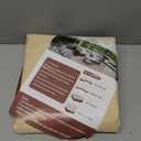 Westblue Air Conditioner Cover for Outside Units-Heavy Duty 600D AC Cover for Outside Unit Waterproof & Resistant AC Unit Covers Outdoor Central Square (Honey & Mocha, 26x26x32 Inches)