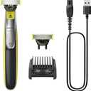 PHILIPS Shaver OneBlade 360 Face, Hybrid Electric Beard Trimmer and Shaver with 5-in-1 Face Stubble CombQP2730 20 (QP2730/20)