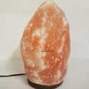 Dimmable Salt Lamp, Natural Himalayan Crystal Rock Salt Lamp Pink Light, Hand Crafted Wooden Base Direct from Foothills of The Himalayas Home Decor, Night Light & Gifts