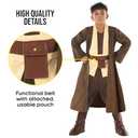 Morph Fantasy Hooded Robe For Boys - Space Cosplay Costume - Halloween Outfit For Kids - Star Theme Dress Up (12-14 Years)
