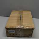 LinTimes 6 FT Pre-Lit Christmas Garland, Gold Lighted Xmas Garland with 20 LED Lights with Timer for Mantle Staircase Table, Winter Garland with Ribbon, Xmas Ball, Pine Cones, Star, Battery Operated