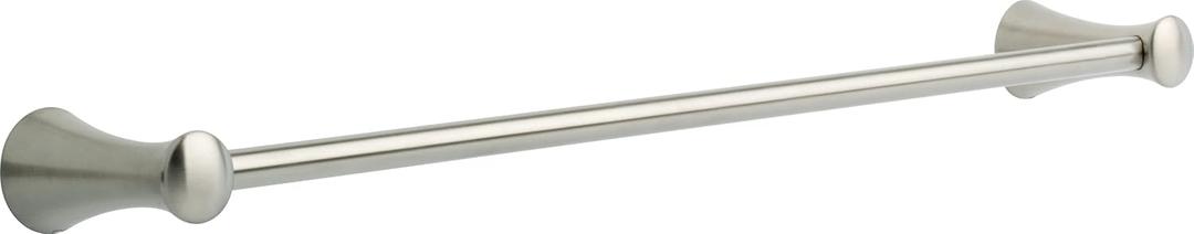 Delta Towel Rack | 24 Inch Brilliance Stainless Steel Towel Bar for Bathroom, Kitchen | Lahara Accessories