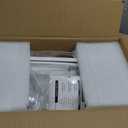 12" Bathroom Exhaust Fan with Light, 1.0 Sone Ultra Quiet Bathroom Vent Fan, 6000K 1200LM LED Light, used for Bath-room, Laundry, Shower