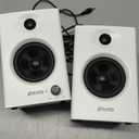 OHAYO 60W Computer Speakers for Gaming and Music, Active Bluetooth 5.3, Stereo 2.0 Speakers for Desktop PC Monitor or Laptop, Surround Sound Speaker, 3.5 mm Aux RCA Input, USB-Powered, 1 Pair, White