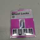 McGard 24157 Chrome Wheel Lock Set, Cone Seat, M12x1.5 Thread, 13/16 Key Hex