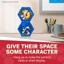 PODS 4D Sonic | Unique Connectable Collectable Bobble-Head Figure That Bursts from Their World into Yours | Wall or Shelf Display |Sonic Toys and Gifts | Series 1 no. 479