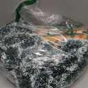 150Ft Christmas Garland - Xmas Tree Decorations, Christmas Tinsel Decorations for Indoor&Outdoor Home Decor, Christmas Metallic Twist Garland Ceiling Hanging Decorations for New Year(Green)