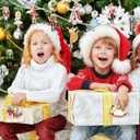 Harloon 48 Pcs Christmas Wooden Nutcracker Ornaments Christmas Tree Ornaments Decorations Xmas Tree Vintage Hanging Signs for Xmas Farmhouse Home Winter Holiday Party Supplies(Walnut)