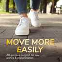 Dr. Scholls Flat Feet Support Insoles for Women, Size 6-10: Immediately Relieve Discomfort, Cradle Feet & Improve Ankle Alignment, Due to Overpronation,Low & Fallen Arches, Reduces Lower Body Stress