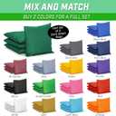 GoSports Classic Cornhole Bean Bags Set of 4-16 Colors Available - Regulation All Weather, Mix and Match