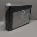 Black Polyurethane Foam Inserts for Cases, 2 Pcs 16 x 12 x 2 Inch, Cuttable Packing Padding for Tool Box, Camera, Crafts and Storage