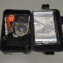 EMDMAK Survival Kit Outdoor Emergency Gear Kit for Camping Hiking Travelling or Adventures (Black)