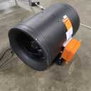 FICBXRA 14 INCH INCLINE DUCT FAN, 2450 CFM DUCY FAN CONSTANT SPEED - VENTILATION EXHAUST FAN FOR HEATING COOLING BOOSTER, GROW TENTS, HYDROPONICS, NSK/SLF BEARINGS, ETL LISTED