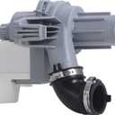W11612326 Circulation Pump for Whirlpool Dishwasher Pump, Fit for WDP540HAMZ4 WDP540HAMZ0 WDF330PAHS5 WDF330PAHB4 WDF330PAHW2 WDF341PAPM2 WDF330PAHS3 WDF520PADM7 WDF540PADM3, W10805386 W11521435