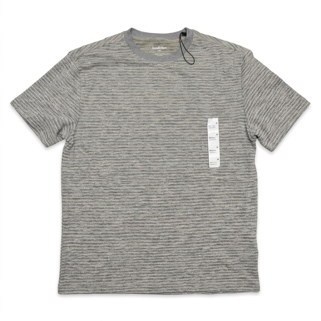 Goodfellow & Co Short Sleeve Stripes, Medium