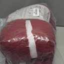 #6 Super Bulky Blanket Yarn for Crocheting - 4 Skeins(Each 10.5oz/300g, 220yds/201m), Chunky Chenille Thick Plush Big Soft Yarn for Crocheting Knitting Blankets, Burgundy