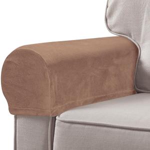 BESPORTBLE Stretch Couch Arm Covers - 2 Pcs Couch Arm Covers Polyester Anti- Slip Armchair Cover Armrest Cover for Chairs Sofa Stretch Armrest Furniture Protector Washable Armchair Slip