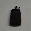 Solar Charger, Power Bank, 42800mAh Portable Charger Power Bank External Battery Pack 5V3.1A Qc 3.0 Fast Charger Built-in Super Bright Flashlight (Orange)