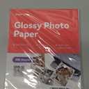 Glossy Photo Paper For Printer 8.5 x 11" - (100 Sheets) - Works with Inkjet Printer, Easy to Use, Premium Picture Paper