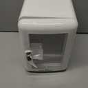 Iceblue Skincare Fridge with Viewing Window, 4L Compact Small Fridge for Bedroom, Car, Office & Dorm, Mini skincare fridge for Beauty Essentials & Beverages(White)