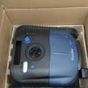 X5 Cordless Robotic Pool Cleaner, Wall & Waterline Cleaning, Smart Navigation, Smart Precision Docking, 180Mins Runtime, 4 Cleaning Modes, Pool Vacuum for Inground Pools up to 3,229 sq.ft (Matte Black Blue)