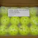 Franklin Sports X-40 Outdoor Pickleballs - Official Ball of USA Pickleball, APP Tour + US Open - Regulation Size (12 Count, Yellow)