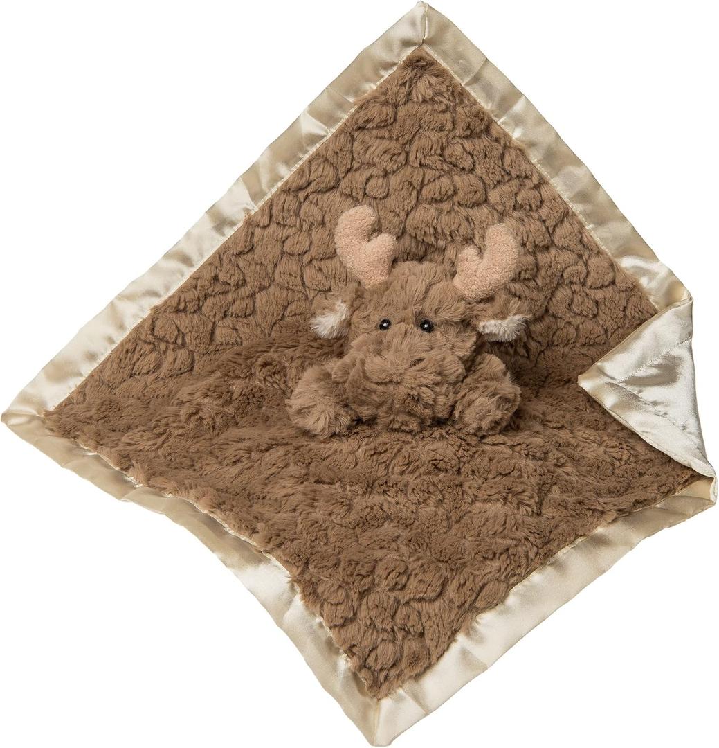 Mary Meyer Baby Lovey Putty Nursery Newborn & Toddler Boys and Girls Security Blanket Stuffed Animal Soft Snuggle Toy, 13 x 13-Inches, Moose