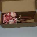 Floroom Ranunculus Artificial Flowers 18 Pcs Dusty Rose Faux Silk Mini Ranunculus Bulk Fake Wedding Filler Flowers for DIY Bouquets, Centerpieces, Bridal Shower Decorations & Arrangements