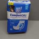 Out! PetCare Disposable Male Dog Wraps, Puppy Pee Wraps, Belly Bands for Dogs, Leak Proof, Wetness Indicator, Puppy and Doggie Diaper for Peeing, Medium/Large, 32 Count