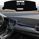 YYCKE Dash Cover Mat Custom Fit for 2017-2024 2025 Mazda CX5 Accessories Dashboard Pad Carpet Protector