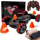 Gesture Sensing RC Stunt Car - Hand Controlled RC Car with 360 Rotating Stunts, Double-Sided Driving, and Hand Gesture Remote Control - Rechargeable Toy for Kids Ages 4-8