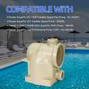 350089 Inground Pool and Spa Booster Pump Body Housing Compatible with Pentair SuperFlo VS Volute 1.5HP EC-342001, VST 342002, 1.1THP 348190 115/208-230V, 1HP EC-348190