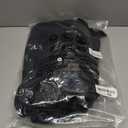 Reversible Cloak Cape with Hood Velvet Satin Witch Gothic Vampire Halloween Cosplay Costumes (Black, S)