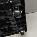 SOYO Folding Hand Truck, 500lbs Heavy Duty Dolly, Portable 6 Wheels Collapsible Luggage Cart with 2 Elastic Ropes for Moving, Travel, Shopping, House Office Use, Black