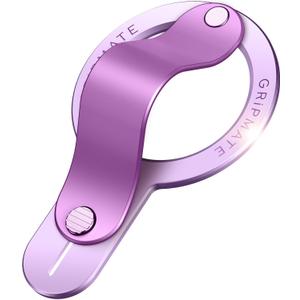 GripMate for Magsafe Phone Grip for iPhone - Magnetic Phone Ring Holder Detachable for iPhone 17 - Comfortable Finger Phone Loop Grip for Apple 16/15/14/13/12,Purple