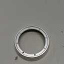 Thinp 58mm Magnetic Dosing Funnel, Aluminum Portafilter Funnel Espresso Dosing Ring with 8 Magnets for 58mm Portafilter Coffee Machine Accessories (Silver)