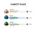 Nespresso Capsules Vertuo, Variety Pack, Medium and Dark Roast Coffee, 30 Count Coffee Pods, Brews 7.8 oz. (EXP 12/31/25)