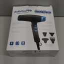 Nano Titanium Hair Dryer, Professional 1875-Watt Blow Dryer, Lightweight, Ionic Technology Dries Hair Faster with Less Frizz (Black)