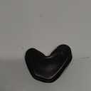 Schutt Football Helmet Inter-Link Replacement Jaw Pad Set - Includes Left and Right Pad (1", Black)