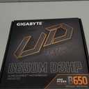 GIGABYTE B650M D3HP (AM5/ LGA 1718/ AMD/ B650/ Micro ATX/DDR5/ 2X PCIe 4.0 M.2/ PCIe 4.0/ USB 3.2 Gen2 Type-C/ 2.5GbE LAN/Motherboard)