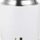 Commercial-Grade Soup Pot, Electronic Hot Soup Pot Without Adding Water, Commercial Soup Machine, Suitable for Large Family Gatherings and Restaurants (400W) (White 10L)